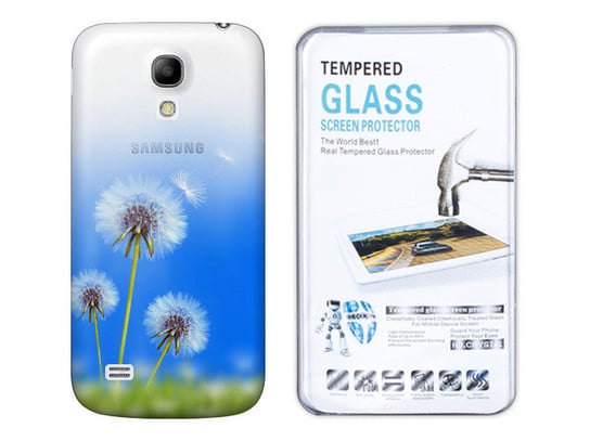 Galaxy S4 Mini Gt-I9190 Etui Gradient Nadruk Szkło Kreatui