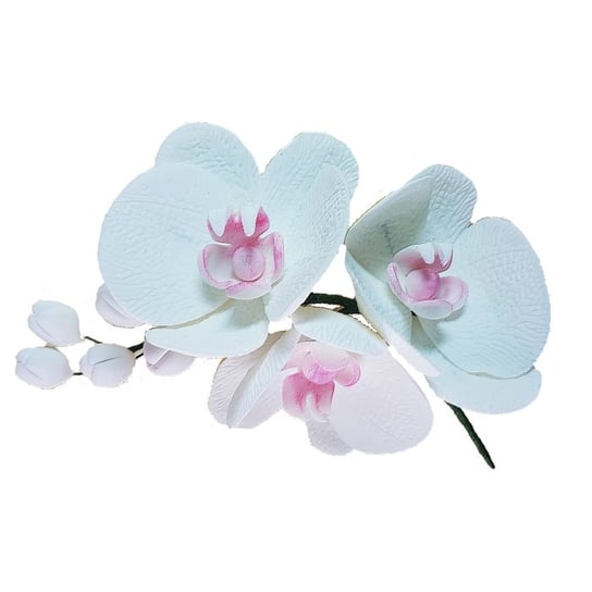 Gałązka Orchidei Białej Kwiat Na Tort Weselny Urodzinowy Inna marka