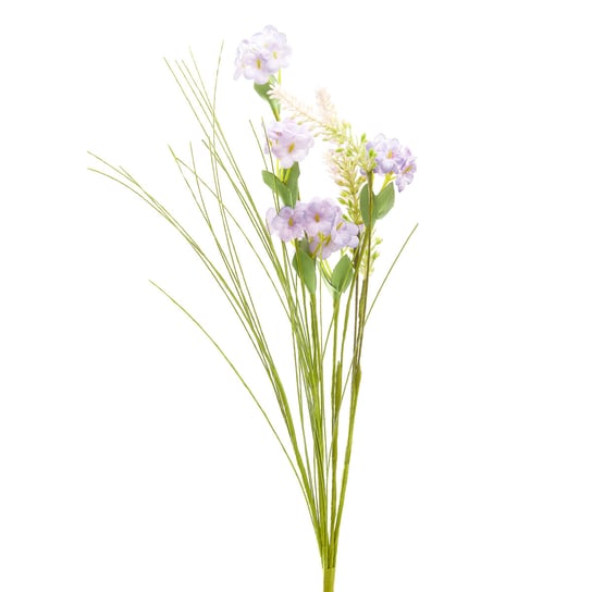 Gałązka sztuczna MEADOW z małymi kwiatkami fioletowa 53 cm HOMLA Homla
