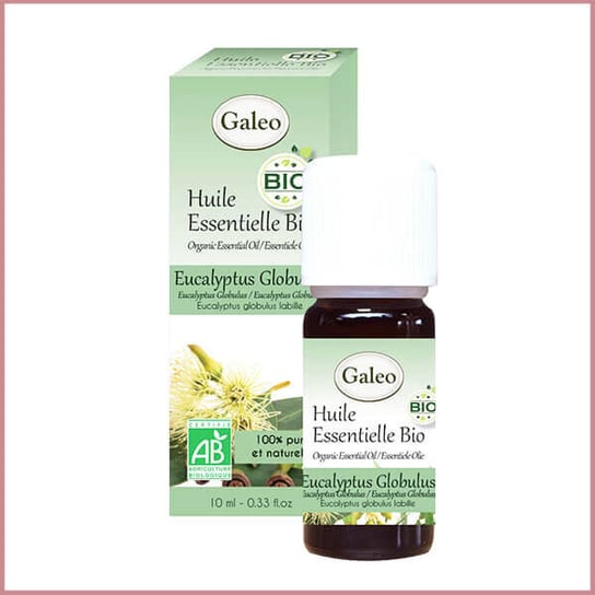 Galeo, Olejek eteryczny BIO z eukaliptusa gałkowego, 10 ml Galeo