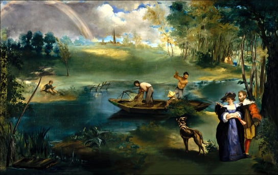 Galeria Plakatu, Fishing, Edouard Manet, 29,7x21 cm Galeria Plakatu