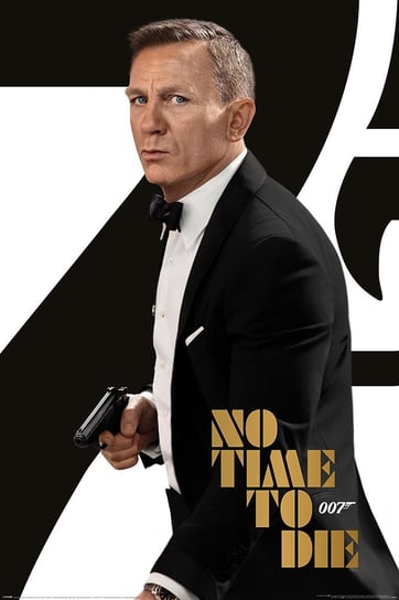 Galeria Plakatu, James Bond No Time To Die Smoking, 61x91,5 cm Galeria Plakatu