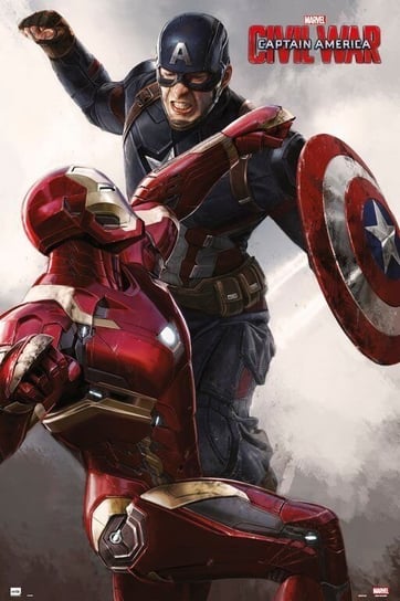 Galeria Plakatu, Marvel Kapitan Ameryka Civil War Iron Man, 61x91,5 cm Galeria Plakatu