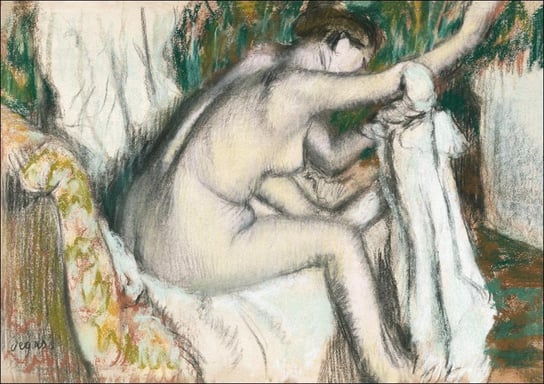 Galeria Plakatu, Nude lady, Edgar Degas, 70x50 cm Galeria Plakatu