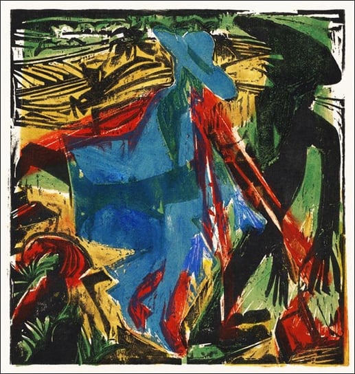 Galeria Plakatu, Peter Schlemihl&rsquo;s Wondrous Story, Ernst Ludwig Kirchner, 60x60 cm Galeria Plakatu
