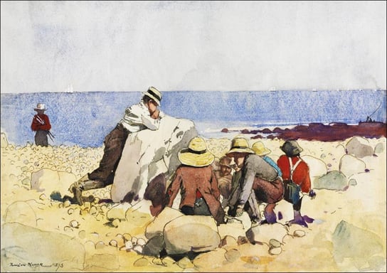 Galeria Plakatu, Plakat, A Clam–Bake, Winslow Homer, 42x29,7 cm Galeria Plakatu