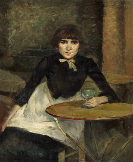 Galeria Plakatu, Plakat, A la Bastille (Jeanne Wenz), Henri de Toulouse-Lautrec, 42x59,4 cm Galeria Plakatu