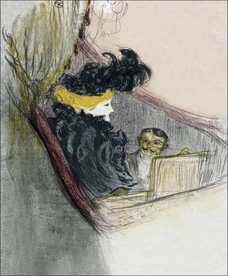 Galeria Plakatu, Plakat, A Princely Idyl, Clara Ward, Henri de Toulouse-Lautrec, 61x91,5 cm Galeria Plakatu