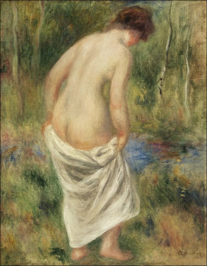 Galeria Plakatu, Plakat, After the Bath, Pierre-Auguste Renoir, 21x29,7 cm Galeria Plakatu