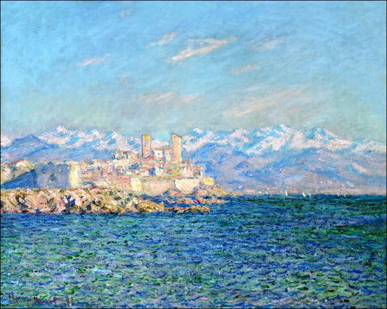 Galeria Plakatu, Plakat, Antibes afternoon effect, Claude Monet, 29,7x21 cm Galeria Plakatu