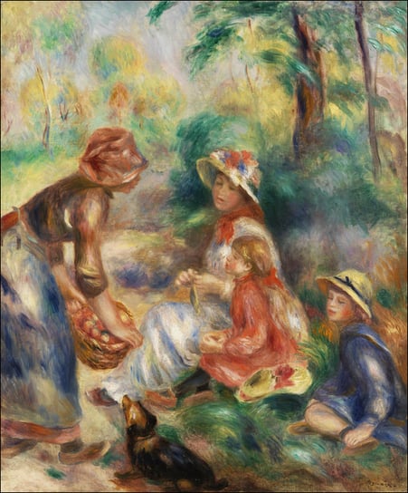 Galeria Plakatu, Plakat, Apple Vendor, Pierre-Auguste Renoir, 29,7x42 cm Galeria Plakatu