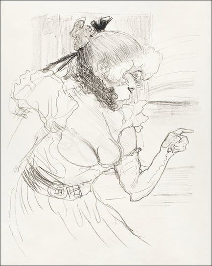 Galeria Plakatu, Plakat, At the Star, Le Havre, Henri De Toulouse-Lautrec, 59,4x84,1 cm Galeria Plakatu