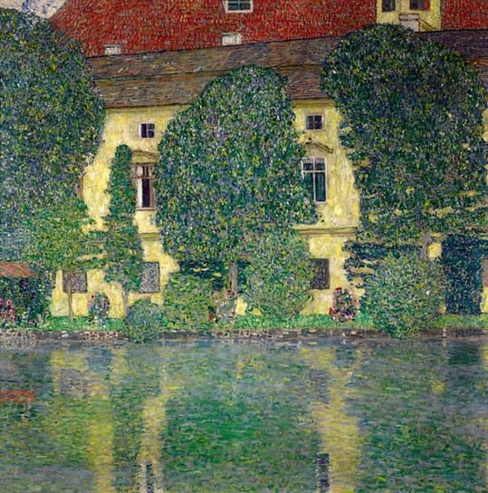 Galeria Plakatu, Plakat, Attersee, Gustav Klimt, 50x50 cm Galeria Plakatu