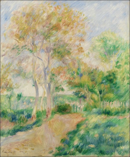 Galeria Plakatu, Plakat, Autumn Landscape, Pierre-Auguste Renoir, 42x59,4 cm Galeria Plakatu