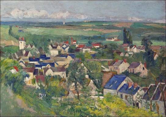 Galeria Plakatu, Plakat, Auvers, Panoramic View, Paul Cézanne, 59,4x42 cm Galeria Plakatu