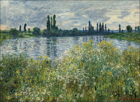 Galeria Plakatu, Plakat, Banks of the Seine, Vétheuil, Claude Monet, 100x70 cm Galeria Plakatu