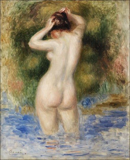 Galeria Plakatu, Plakat, Bather, Pierre-Auguste Renoir, 60x80 cm Galeria Plakatu