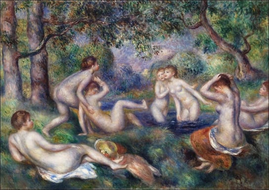 Galeria Plakatu, Plakat, Bathers in the Forest, Pierre-Auguste Renoir, 100x70 cm Galeria Plakatu