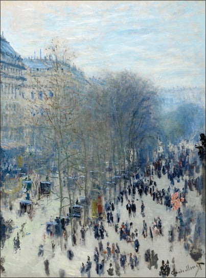 Galeria Plakatu, Plakat, Boulevard des capucines, Claude Monet, 61x91,5 cm Galeria Plakatu