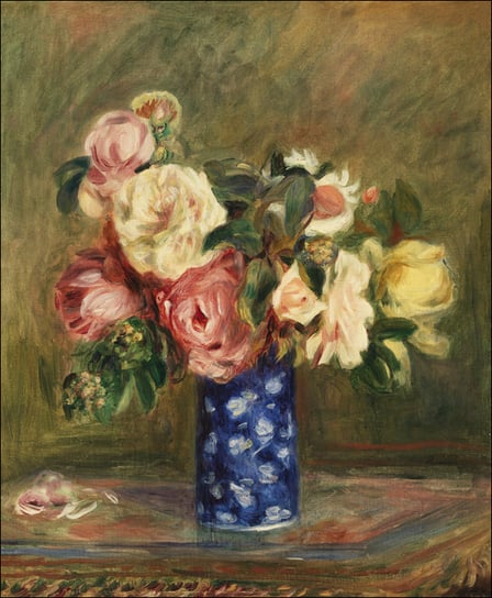 Galeria Plakatu, Plakat, Bouquet of Roses, Pierre-Auguste Renoir, 21x29,7 cm Galeria Plakatu