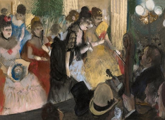 Galeria Plakatu, Plakat, Café Concert, Edgar Degas, 59,4x42 cm Galeria Plakatu