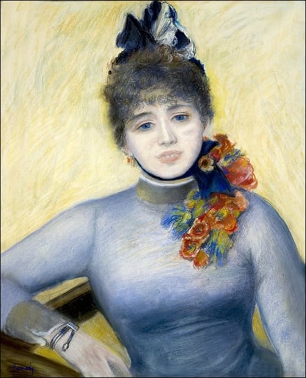 Galeria Plakatu, Plakat, Caroline Rémy (Séverine), Auguste Renoir, 50x70 cm Galeria Plakatu