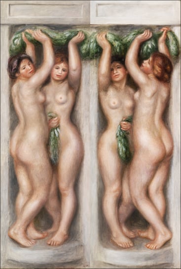 Galeria Plakatu, Plakat, Caryatids (Cariatides), Pierre-Auguste Renoir, 40x50 cm Galeria Plakatu