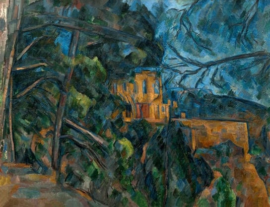 Galeria Plakatu, Plakat, Château Noir, Paul Cézanne, 29,7x21 cm Galeria Plakatu