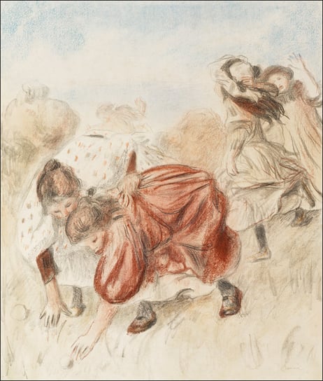 Galeria Plakatu, Plakat, Children Playing Ball, Pierre-Auguste Renoir, 29,7x42 cm Galeria Plakatu