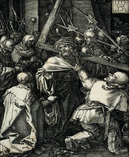Galeria Plakatu, Plakat, Christ Carrying the Cross, from The Passion, Albrecht Durer, 61x91,5 cm Galeria Plakatu