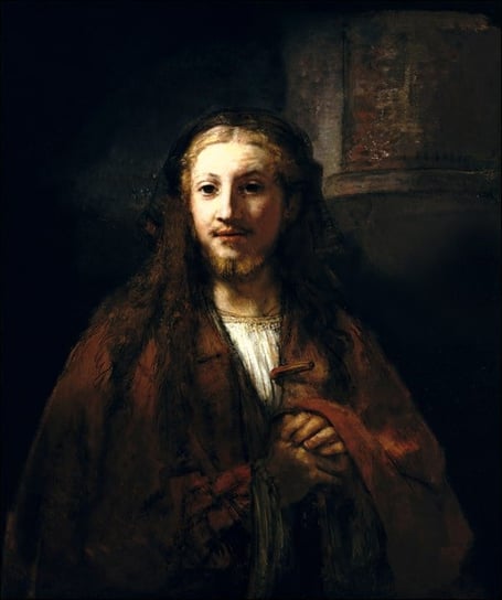 Galeria Plakatu, Plakat, Christ with a Staff, Rembrandt, 60x80 cm Galeria Plakatu