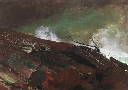 Galeria Plakatu, Plakat, Coast of Maine, Winslow Homer, 70x50 cm Galeria Plakatu
