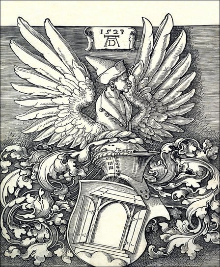 Galeria Plakatu, Plakat, Coat of Arms of Albrecht Dürer, Albrecht Durer, 59,4x84,1 cm Galeria Plakatu