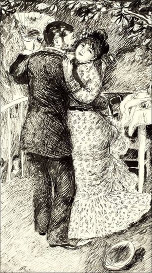 Galeria Plakatu, Plakat, Dance In The Country, Auguste Renoir, 59,4x84,1 cm Galeria Plakatu