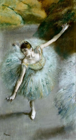Galeria Plakatu, Plakat, Dancer In Green, Edgar Degas, 60x80 cm Galeria Plakatu