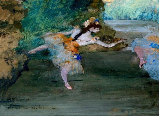 Galeria Plakatu, Plakat, Dancer Onstage, Edgar Degas, 70x50 cm Galeria Plakatu