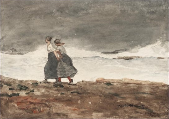 Galeria Plakatu, Plakat, Danger, Winslow Homer, 40x30 cm Galeria Plakatu