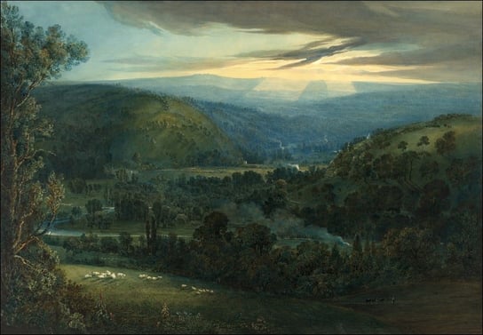 Galeria Plakatu, Plakat, Dawn in the Valleys of Devon, William Turner, 30x20 cm Galeria Plakatu