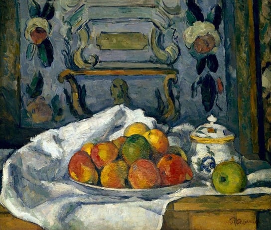 Galeria Plakatu, Plakat, Dish Of Apples, Paul Cézanne, 50x40 cm Galeria Plakatu