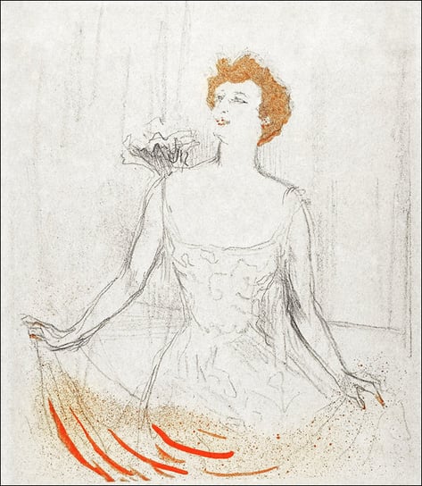 Galeria Plakatu, Plakat, Emma Calvé, Henri De Toulouse-Lautrec, 30x40 cm Galeria Plakatu