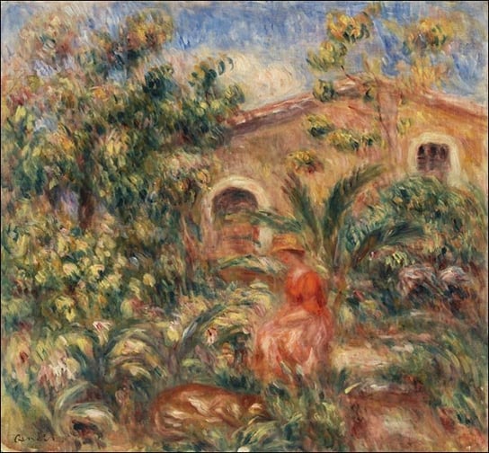 Galeria Plakatu, Plakat, Farmhouse, Pierre-Auguste Renoir, 30x30 cm Galeria Plakatu