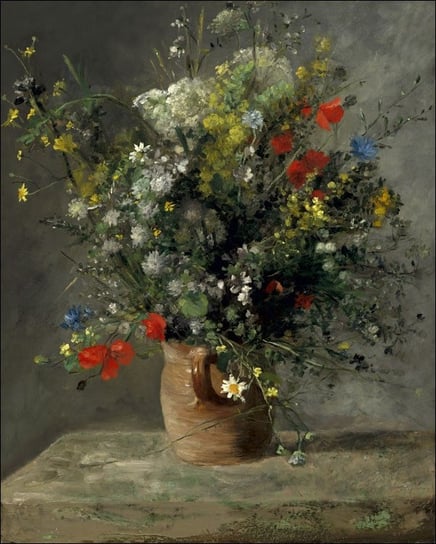 Galeria Plakatu, Plakat, Flowers In A Vase, Auguste Renoir, 59,4x84,1 cm Galeria Plakatu