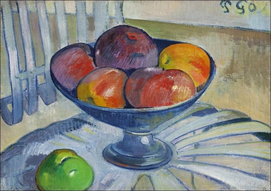 Galeria Plakatu, Plakat, Fruit Dish on a Garden Chair, Paul Gauguin, 59,4x84,1 cm Galeria Plakatu