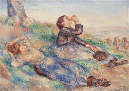 Galeria Plakatu, Plakat, Grape Gatherers, Pierre-Auguste Renoir, 29,7x21 cm Galeria Plakatu