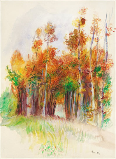 Galeria Plakatu, Plakat, Grove of Trees, Pierre-Auguste Renoir, 50x70 cm Galeria Plakatu