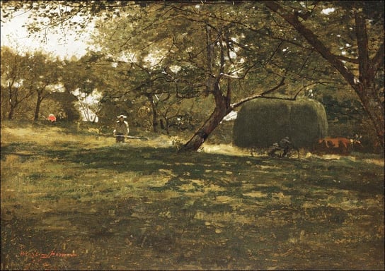 Galeria Plakatu, Plakat, Harvest Scene, Winslow Homer, 40x30 cm Galeria Plakatu
