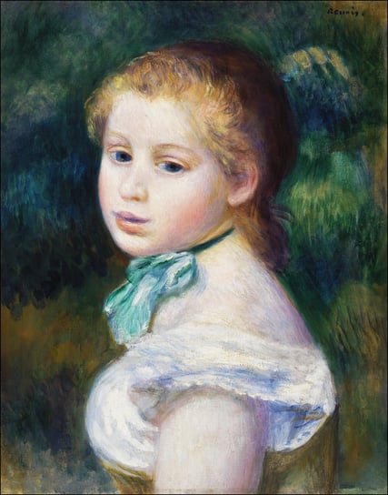 Galeria Plakatu, Plakat, Head of Young Girl , Pierre-Auguste Renoir, 70x100 cm Galeria Plakatu