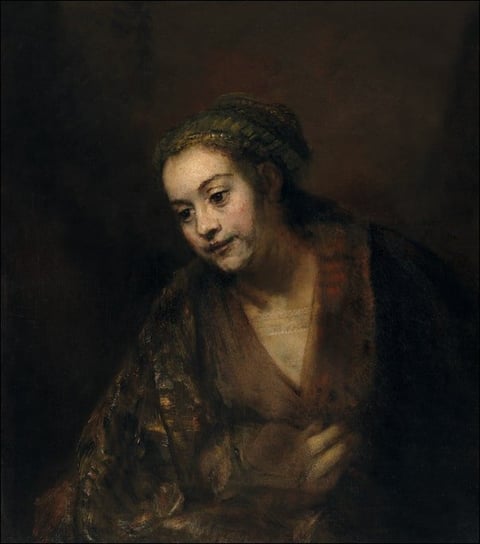 Galeria Plakatu, Plakat, Hendrickje Stoffels (1626–1663), Rembrandt, 60x80 cm Galeria Plakatu