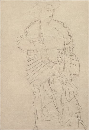 Galeria Plakatu, Plakat, Hermine Gallia, Gustav Klimt, 21x29,7 cm Galeria Plakatu