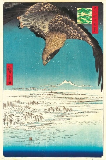 Galeria Plakatu, Plakat, Hiroshige Jumantsubo Plain at Fukagawa, 61x91,5 cm Galeria Plakatu